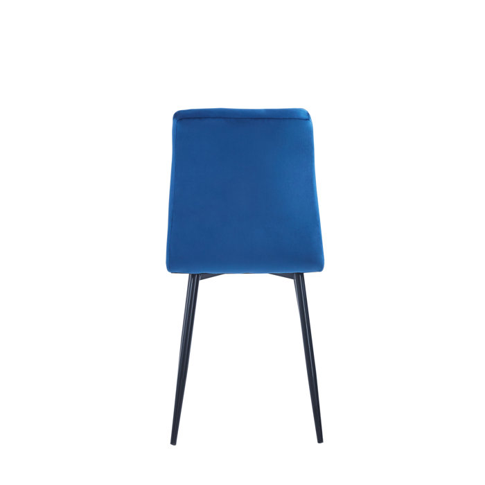 Corrigan Studio® Broche Velvet Upholstered Side Chair & Reviews Wayfair